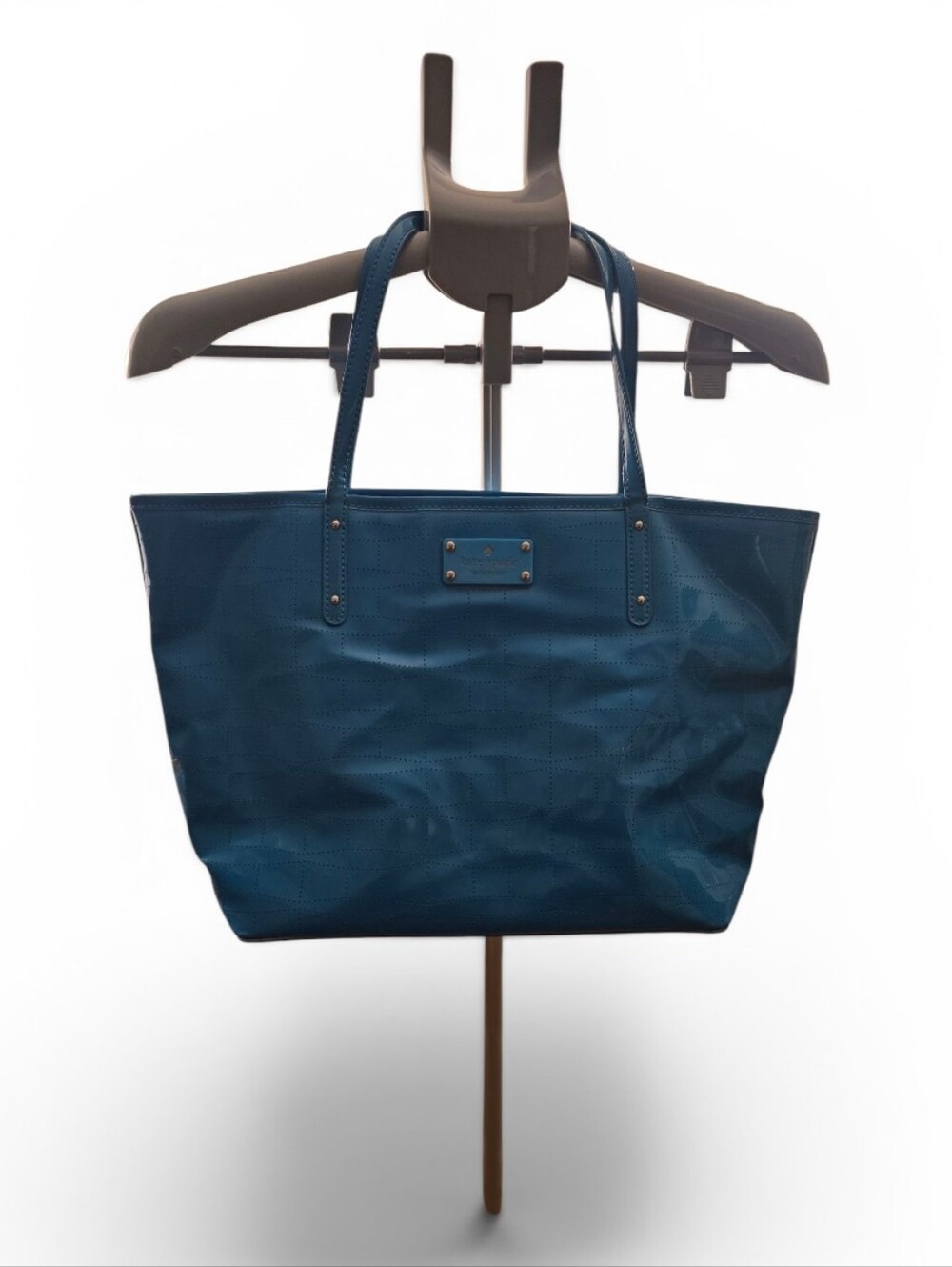 kate spade Deep Teal Perforated Tote